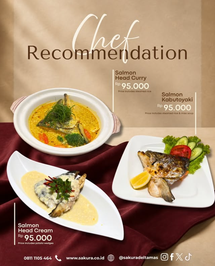 our chef’s finest salmon specialties